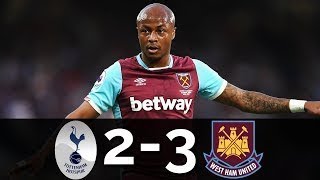 Tottenham vs West Ham 2-3 - All Goals & Highlights - League Cup 25/10/2017