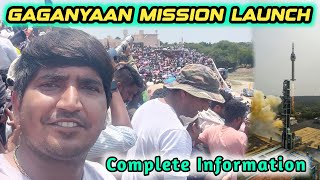 GAGANYAAN MISSION LAUNCH | India's First Man Mission To Space Trail | ISRO | GAGANYAAN TV-D1 MISSION