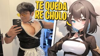 MEICA VE A LOCO VESTIDO DE MAID 😳