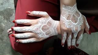 white henna#hennaart