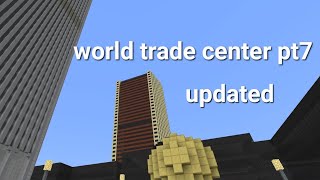 How to build the world trade center minecraft tutorial part 7