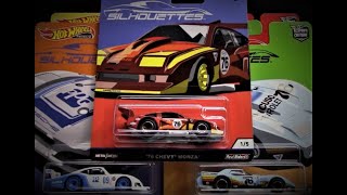 HOT WHEELS PREMIUM ''SILHOUETTES''  DIECAST COLLECTIBLE