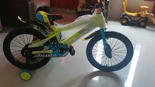 unboxing dan review sepeda anak merk Atlantis Sparta size 18