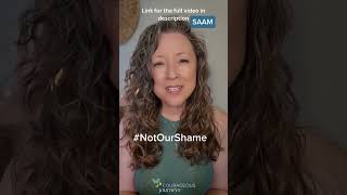 Sexual Assault Awareness Month #SAAM [Watch FULL video] #childhoodtrauma #emotionalhealing