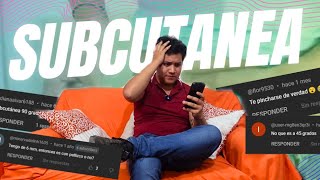 RESPUESTAS sobre INYECCIONES SUBCUTANEAS | ENFERMERO RESPONDE TUS PREGUNTAS