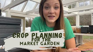 How we are CROP PLANNING for the 2022 MARKET GARDEN