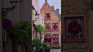 Rainy day on fairytale Bruges ❤️🥰