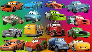 Looking For Disney Pixar Cars 3 Lightning Mcqueen, Doc Hudson, Jeff Gorvette, Bobby Swift, Yokoza