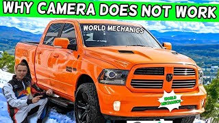 DODGE RAM WHY REAR VIEW CAMERA DOES NOT WORK DODGE RAM 1500 2500 3500 2013 2014 2015 2016 2017 2018