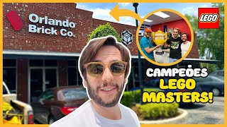 ORLANDO BRICK CO, com os Campeões do LEGO MASTERS, Conhecendo a Loja!