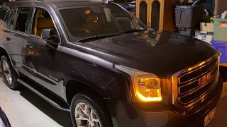 Replace 2015 Yukon Headlight Bulbs