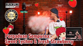 Tombacco Black Line Series: DEWI KUNTI, Best Duo from Sweet Lychee & Fresh Strawberry.. MUST TRY!!!