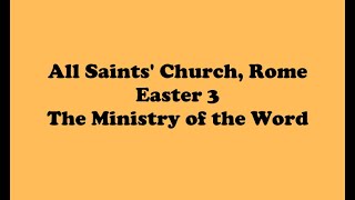 All Saints' Anglican Church - Church Service in a Tin - Easter 3