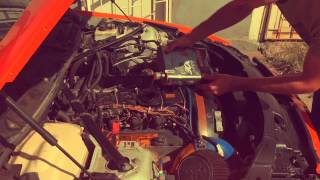 BMW 335i single turbo - Dyno day Almaty