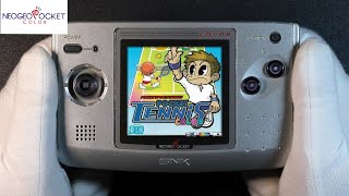 Pocket Tennis Color Neo Geo Pocket Color Handheld Gameplay