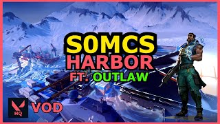 NEW ICEBOX! FT. OUTLAW Gameplay! | s0mcs as HARBOR on ICEBOX! | Valorant Pro VOD!