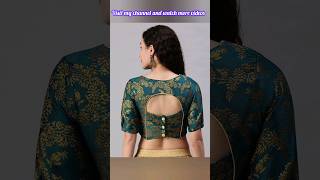 blouse design| blouse ki design | silk saree blouse design | blauj neck #shorts #reels #blouse #2023