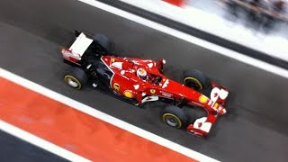 Ferrari's F1 Spectacular Show at Yas Marina Circuit Abu Dhabi 2014