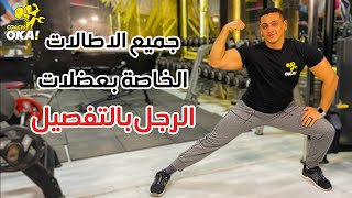 جميع الاطالات الخاصة بعضلات الرجل بالتفصيل