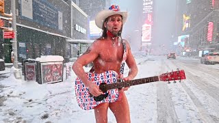 First powerful snow storm of 2021 hits NYC hard - february 1, 2021