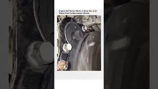 Engine Self Starter Motor in Slow-Mo#shorts #shortvideo #short #youtube #trending #hit #hit #views