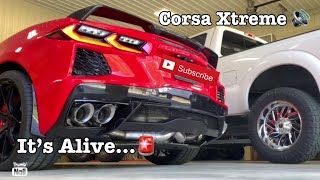 C8 CORVETTE STRAIGHT PIPE EXHAUST AND HIGH FLOW CATS INSTALL!!  PART 6!!