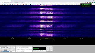 Russian E07 "English Man" number station at 14763 kHz (long message)