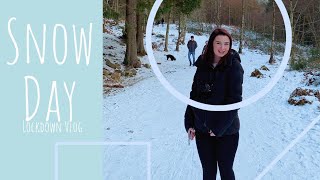 SNOWY SUNDAY | Lockdown Vlog 3