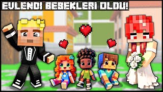 EFEKAN VE ESRA EVLENDİ, ÜÇÜZ BEBEKLERİ OLDU! 😍 -Minecraft