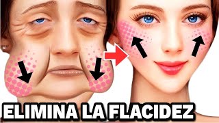 EJERCICIOS PARA LEVANTAR EL ROSTRO CAÍDO Y DESCOLGADO