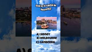 QUIZ CAPITALES #quiz #trivia #capitales #conocimiento #preguntas #short