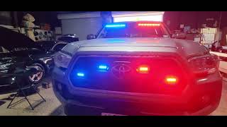 ILMODS - 2019 Toyota Tacoma with Feniex Emergency Response Vehicle Lights & Siren, Quad Q3 Quantum