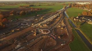 N34 tunnel Holthone en aansluiting Klooster 19 november 2018