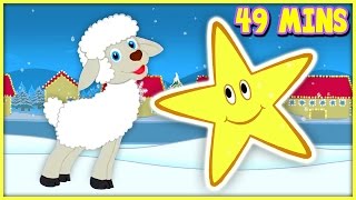 Mary Had A Little Lamb, Twinkle Twinkle And Many More Nursery Rhymes | 49 Minutes By BubblePopBox