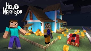 Hello Neighbor Home Tour In Minecraft