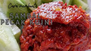 Cara Membuat dan Resep Sambal Pecak Kuini Khas Kampar