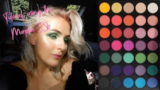 GREEN LEWK | Tutorial using the Morphe 35b Palette | Tilly Jones