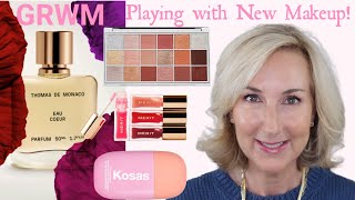 GRWM | PLAYING with NEW!  MAKEUP and PERFUME  | Thomas de Marco Eau Coeur