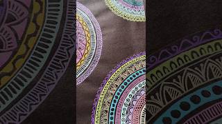 Acrylic marker mandala art #Purva's art #shorts