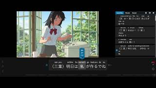 Aprende japonés con anime 君の名は Kimi no na ha 29