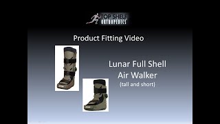 Fitting Video   Lunar AIr Walker