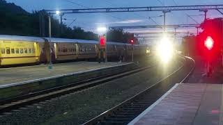 Departure, arrival & overtake scenes at Tirusulam station | Indian Railways |