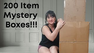 200 Item General Merchandise Mystery Boxes!!! | Wholesale Ninjas