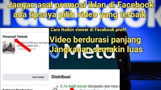 cara promosi postingan di Facebook profil hanya 16.000 jangkauan semakin luas terbaru 2023