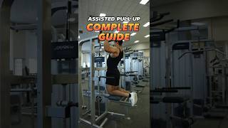 How to do an assisted pull up #assistedpullups #pullups #exercisetutorial #bodybuilder #backworkout