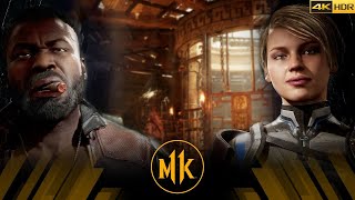 Mortal Kombat 11 - Jax Briggs Vs Cassie Cage | SHANG TSUNG'S ISLANDS RUINS