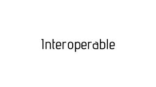 How to pronounce Interoperable / Interoperable pronunciation