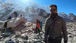 Climbing Island Peak (6165m amsl) in Himalayas, Nepal