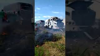 Assalto a carro forte na Br153 Tocantins