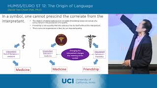 The Origin of Language - 15-5 - Charles Peirce 4 - Lecture